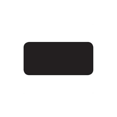 Asp File Right Color-Code Blank Labels, 500 Per Roll: Black Pk 384-Black